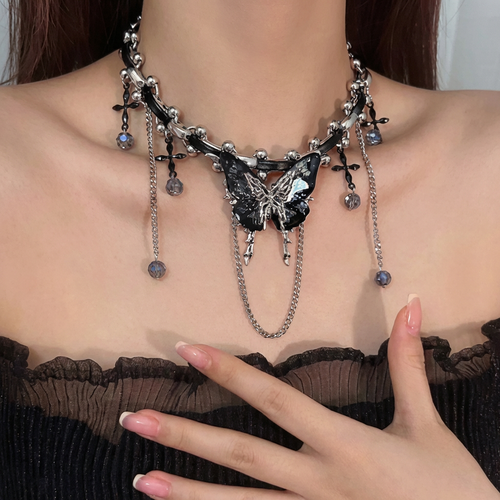 Nocturne Time - Mauveine Choker